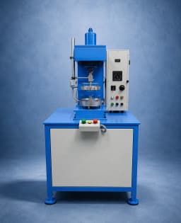 HYDRAULIC SINGLE CYLINDER SEMI AUTOMATIC PAPER PLATE MAKING MACHINE thumbnail 3