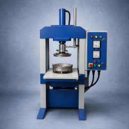 HYDRAULIC SINGLE CYLINDER SEMI AUTOMATIC PAPER PLATE MAKING MACHINE thumbnail 2