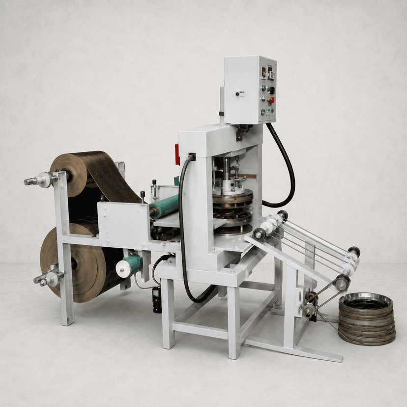 ALL IN ONE PAPER PLATE MAKING MACHINE